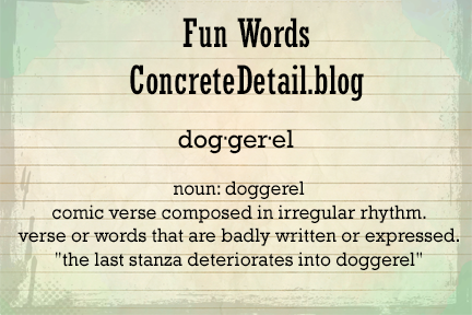 Fun-Words---Doggerel